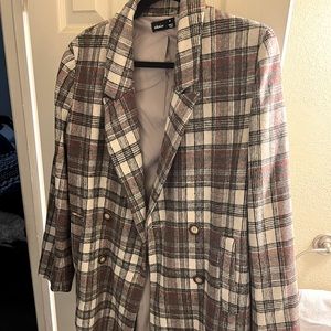 Women’s Plaid Coat